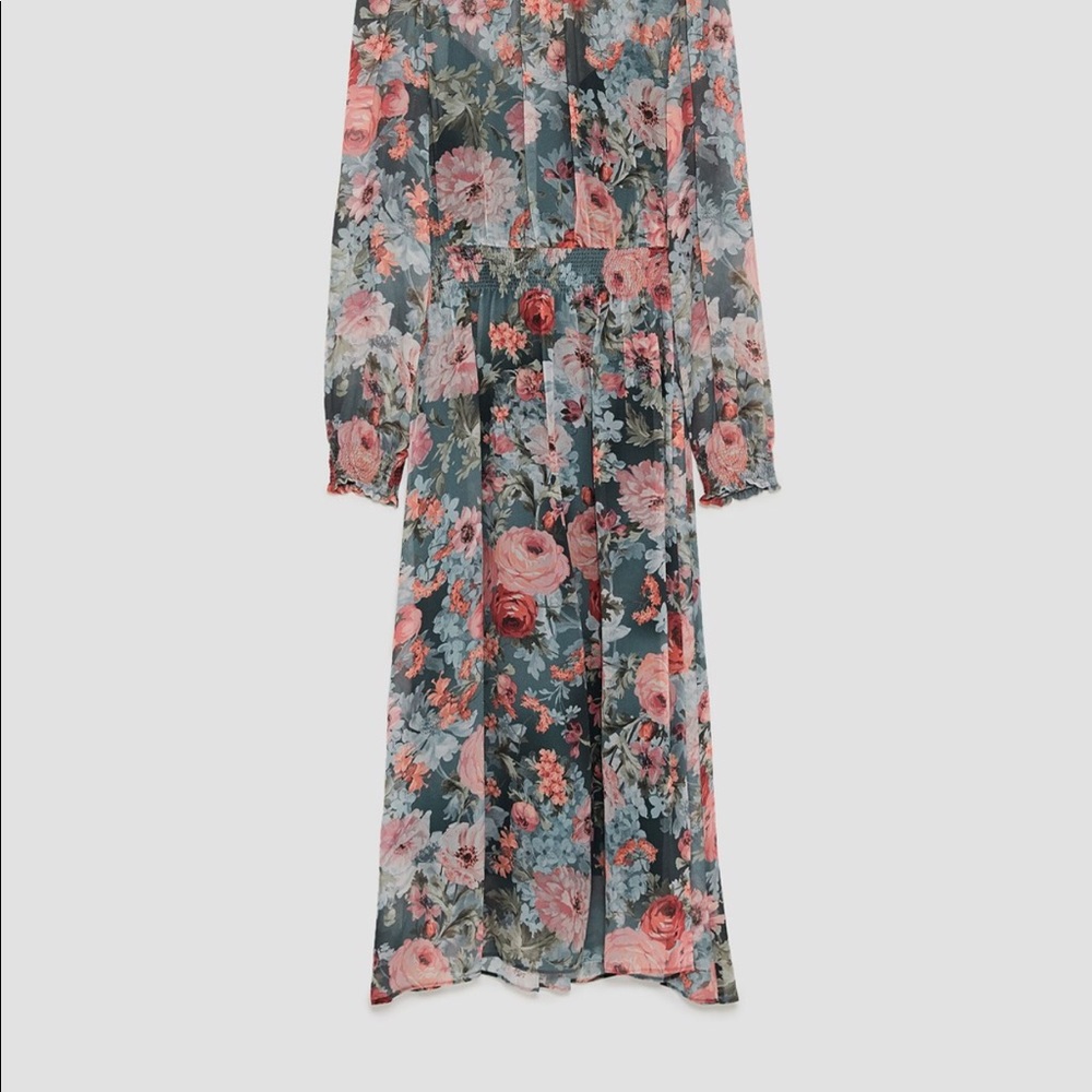 Zara floral dress